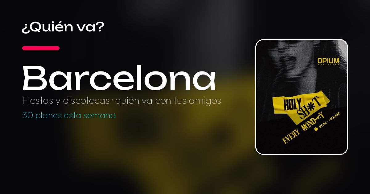 Fiestas de este fin de semana en Barcelona: agenda actualizada